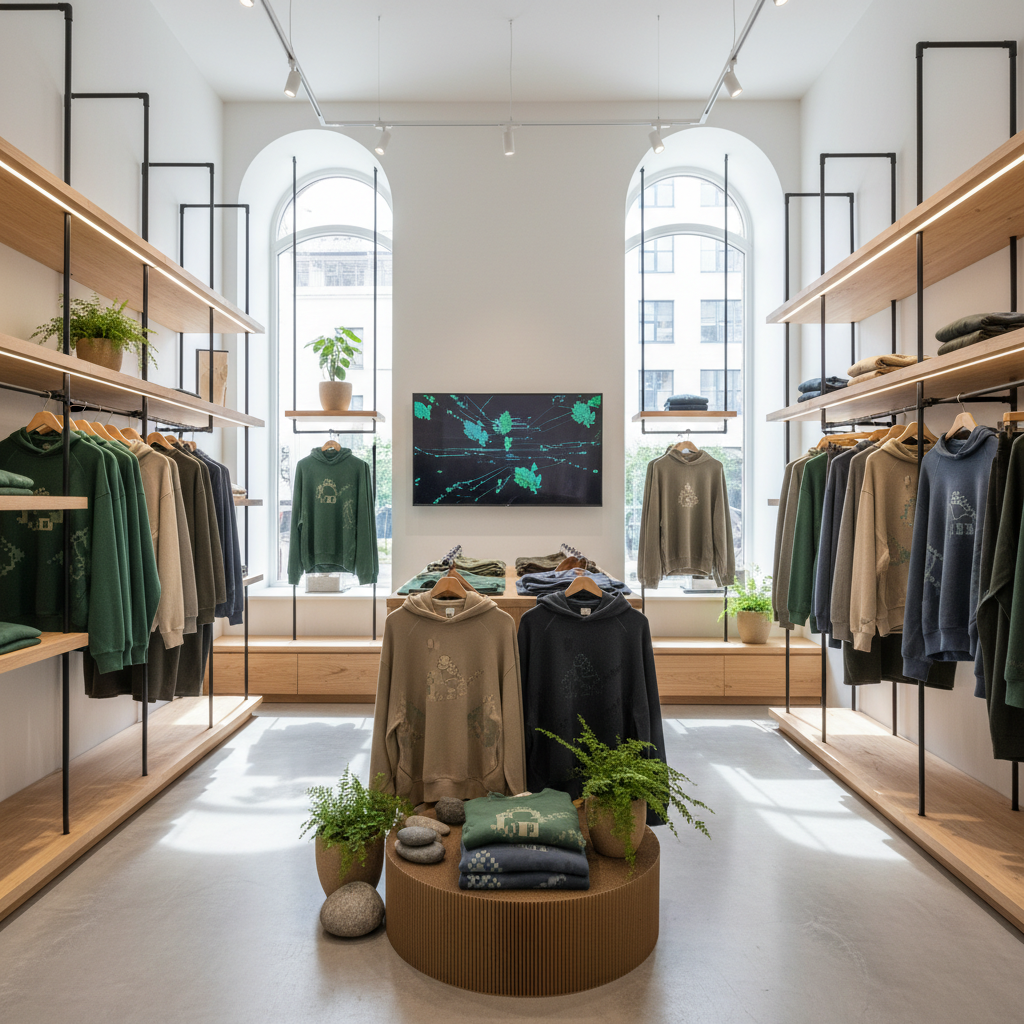 Eco Level Up Wear: Organic Gamer Sweatshirts Blending Y2K Nostalgia & Sustainability