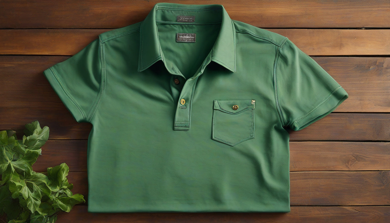 Discover Luxe Green Style: Collar Resists Stretching After 20 Washes!