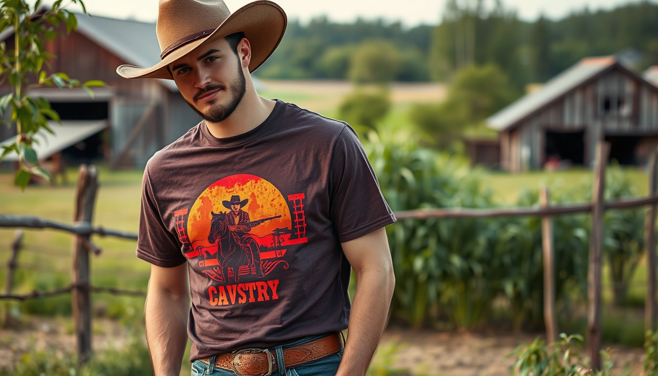 Bamboo Fabric Western T-Shirts: Sustainable Style That Won't Fade After Washing