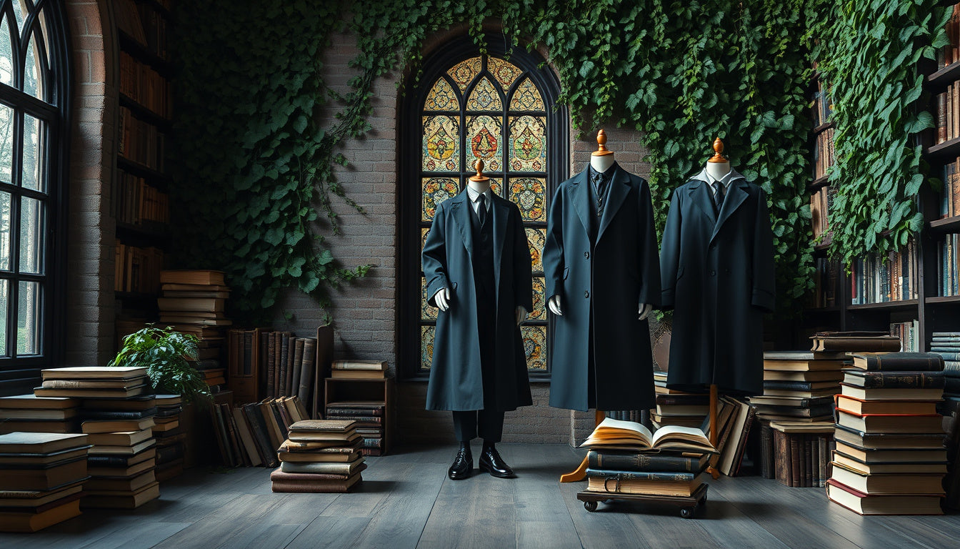 Embrace the Shadows: Discover Eco-Friendly Dark Academia Apparel for Sustainable Style