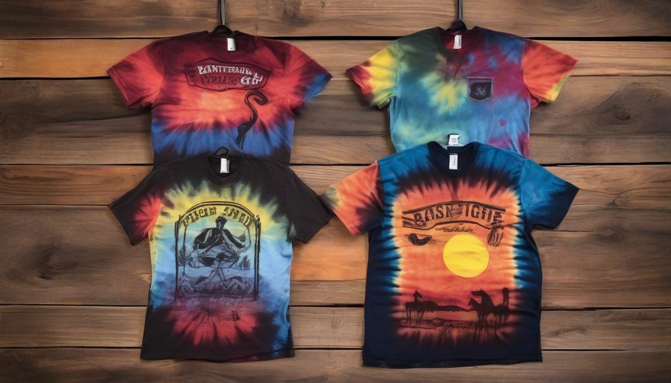 Embrace the Trend: Stylish Tie-Dye Cowboy Tees for Every Occasion