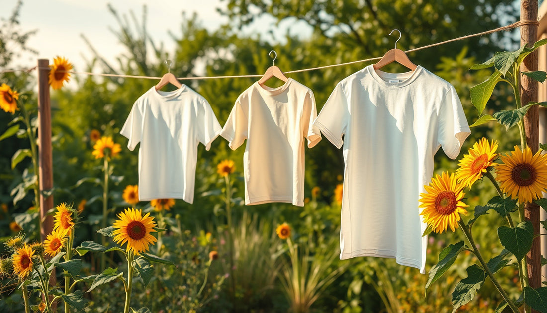Maintenance Routine for Organic Tees