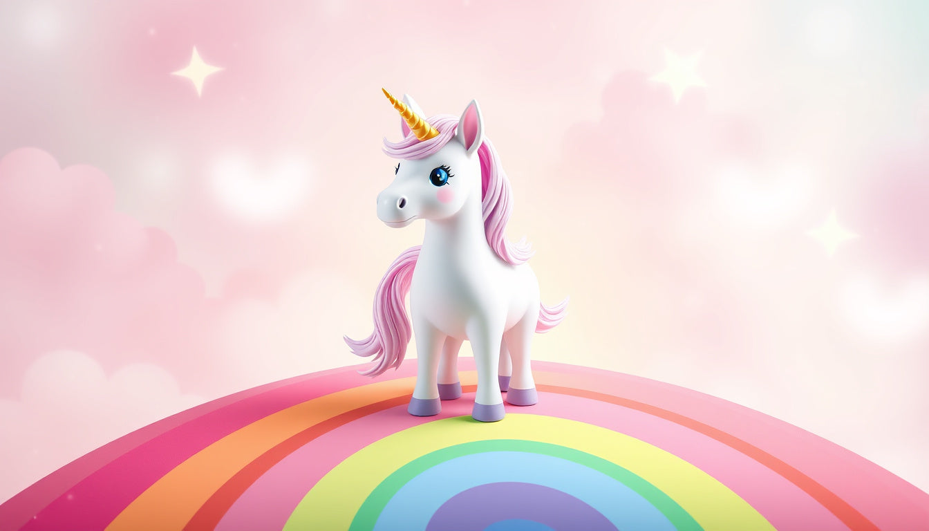🌈 Unveiling the Cutest Baby Unicorn Print: Don’t Miss Out on Your Chance to Own This Magical Treasure! 🌈