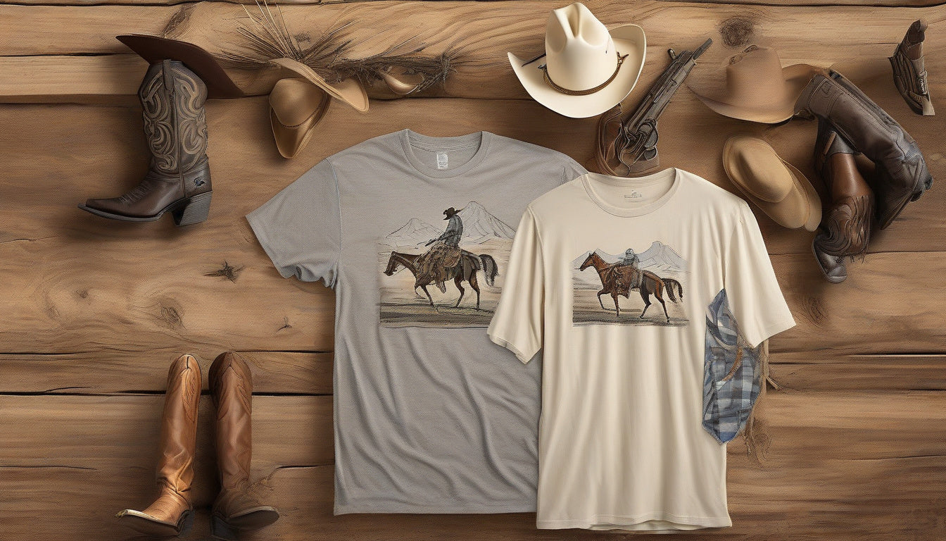 Elevate Your Style with Unique Custom Cowboy Tees: The Perfect Blend of Comfort and Western Flair
