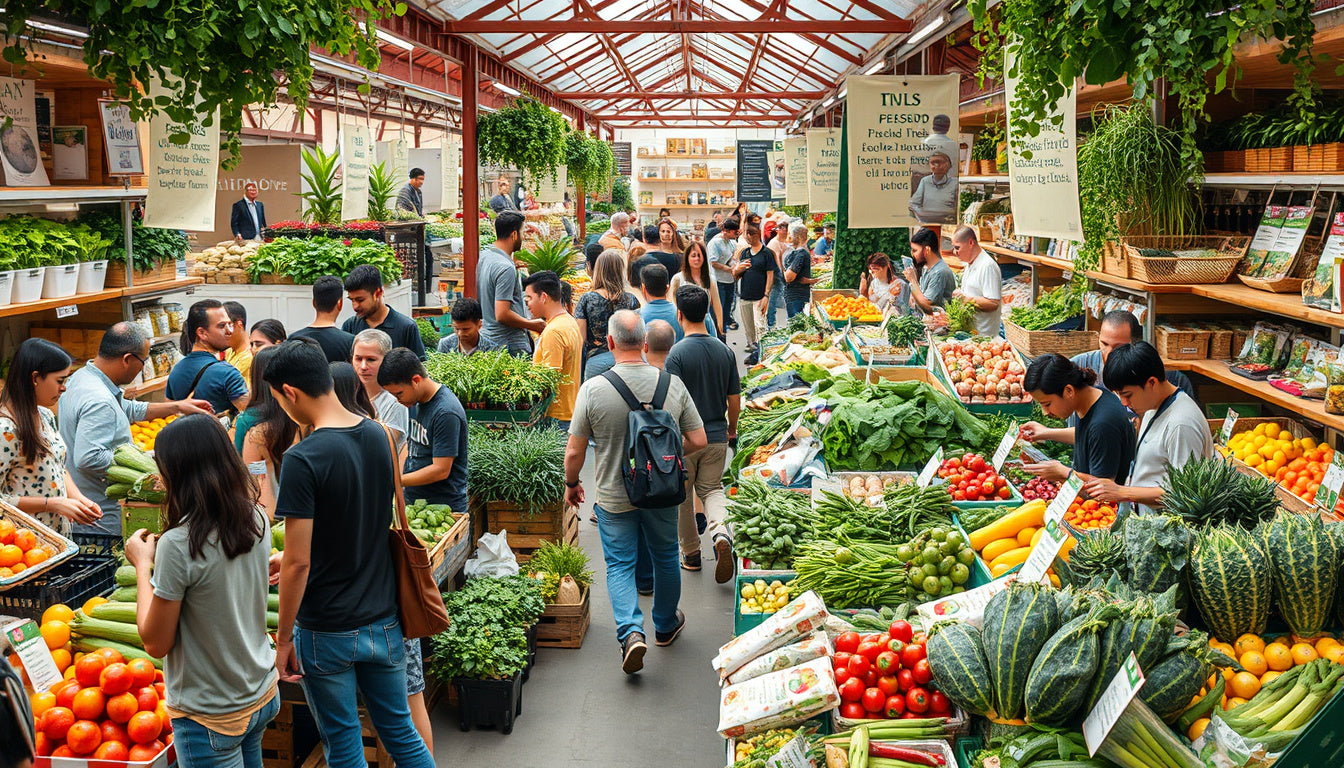 Unlocking the Future: Exploring the Booming Market for Environment-Friendly and Sustainable Foods