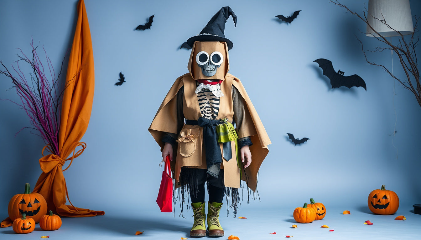 Spooktacular Style: Crafting Your Ethical Recycled Halloween Look