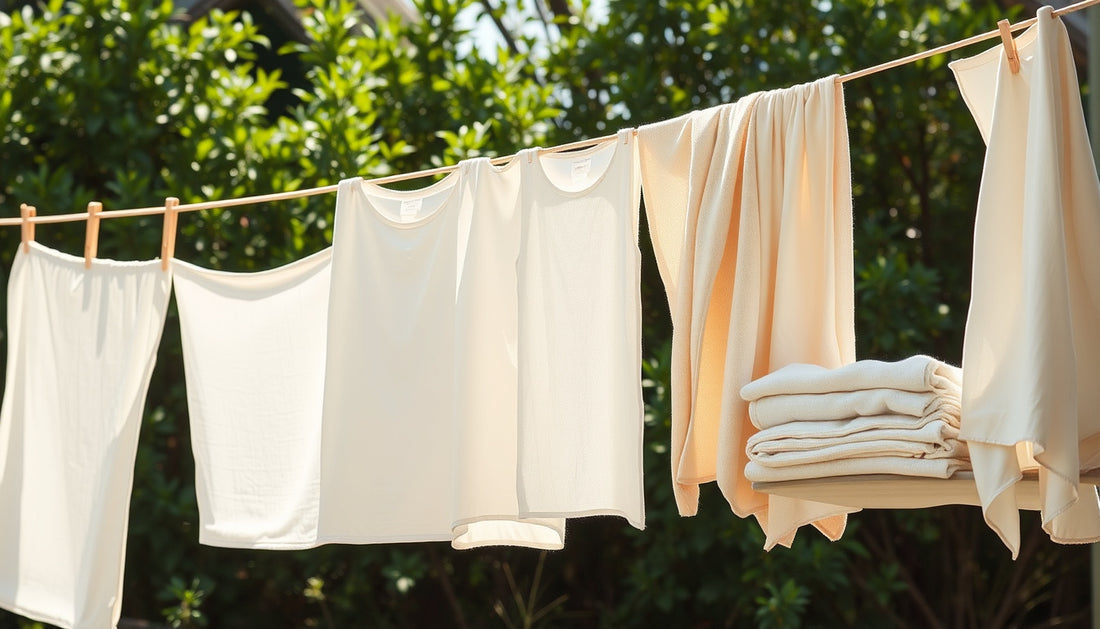How to Dry Organic Cotton Without Damage