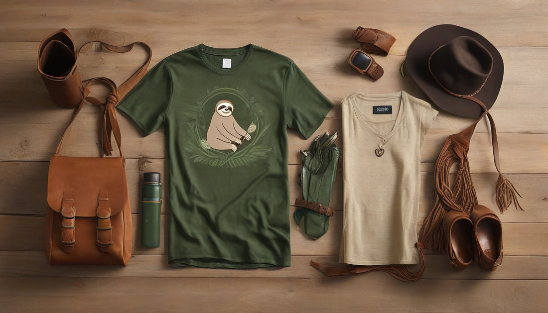 Discover the Luxe Green Style of the Long-Lasting Sloth Tote!