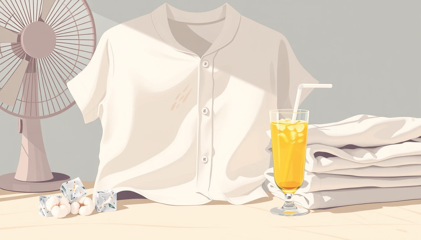 How to Deal with Sweat in Cotton Shirts