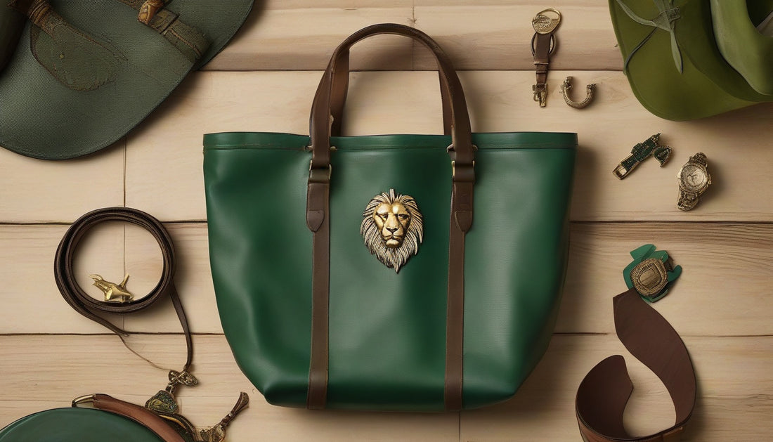 Discover Luxe Green Style: The Unbreakable Sigma Lion Tote for Long-lasting Use