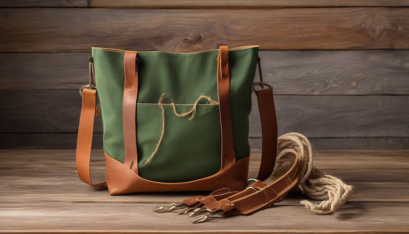 Discover Luxe Green Style: The Eco-Friendly Cowboy Tote You Need