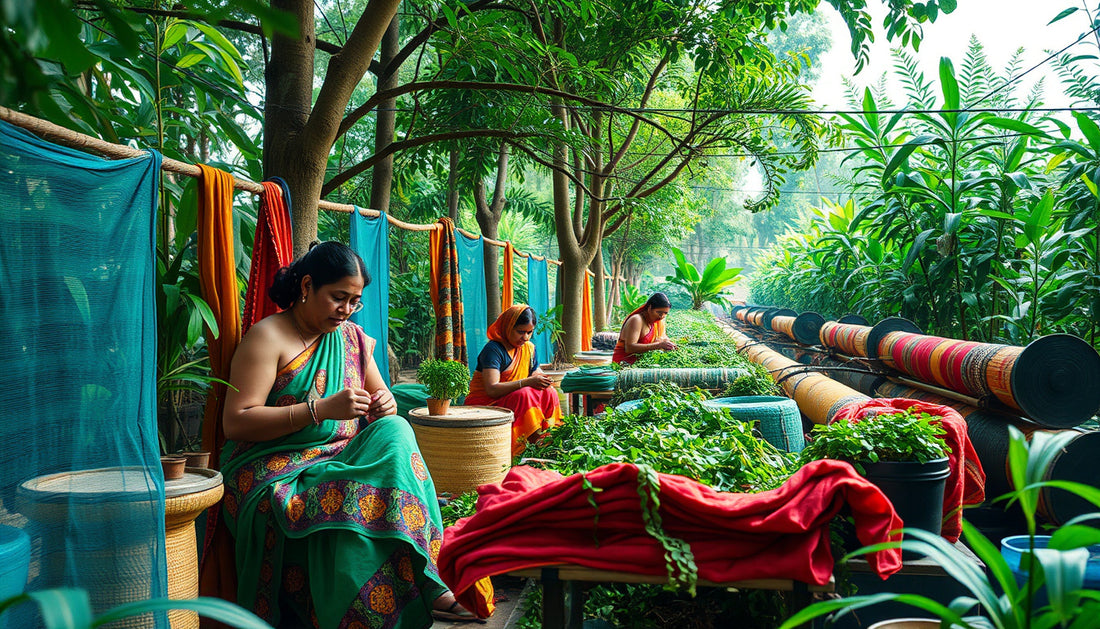 Transforming India's Textile Industry: A Sustainable Future through Innovation and Eco-Conscious Practices