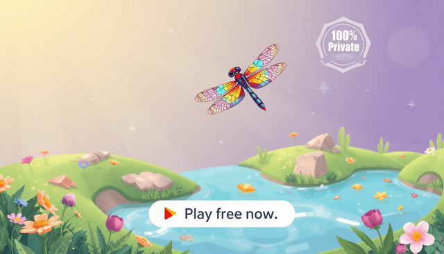 Dragonfly Crush: a no-tracking browser puzzle game you can recommend