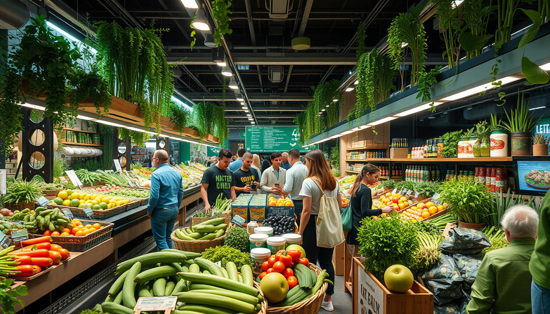 The Future of Green Foods: Projected USD 1.16 Trillion Market Growth by 2033 Driven by Health and Sustainability Trends