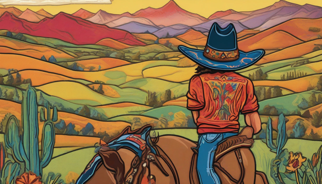Elevate Your Style: Discover the Unique Charm of Embroidered Cowboy Renaissance Tees