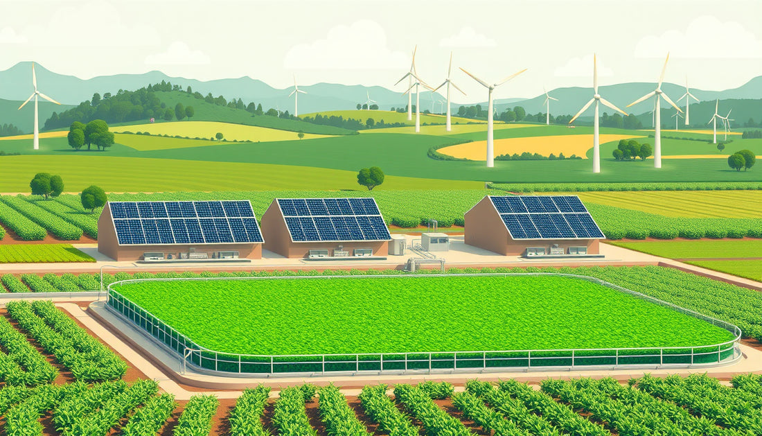 Harnessing Algal Biorefineries: Pioneering Sustainable Solutions for Agriculture and Energy Security