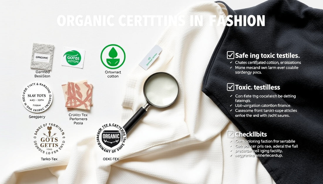 Understanding Textile Toxicity: How to Identify Safe Organic Certifications in Fashion