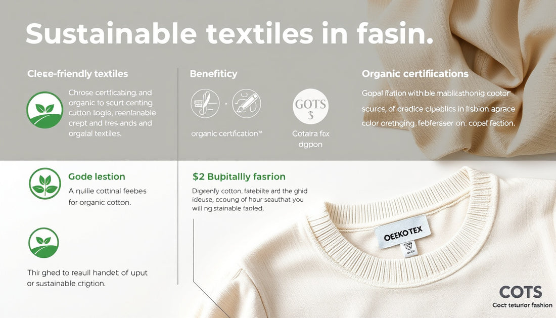 Sustainable Textiles Explained: What You Need to Know About Organic Certifications in Fashion
