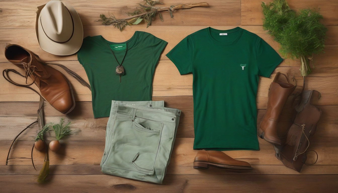 Embrace Luxe Green Style: Discover the Lasting Organic Tee Today