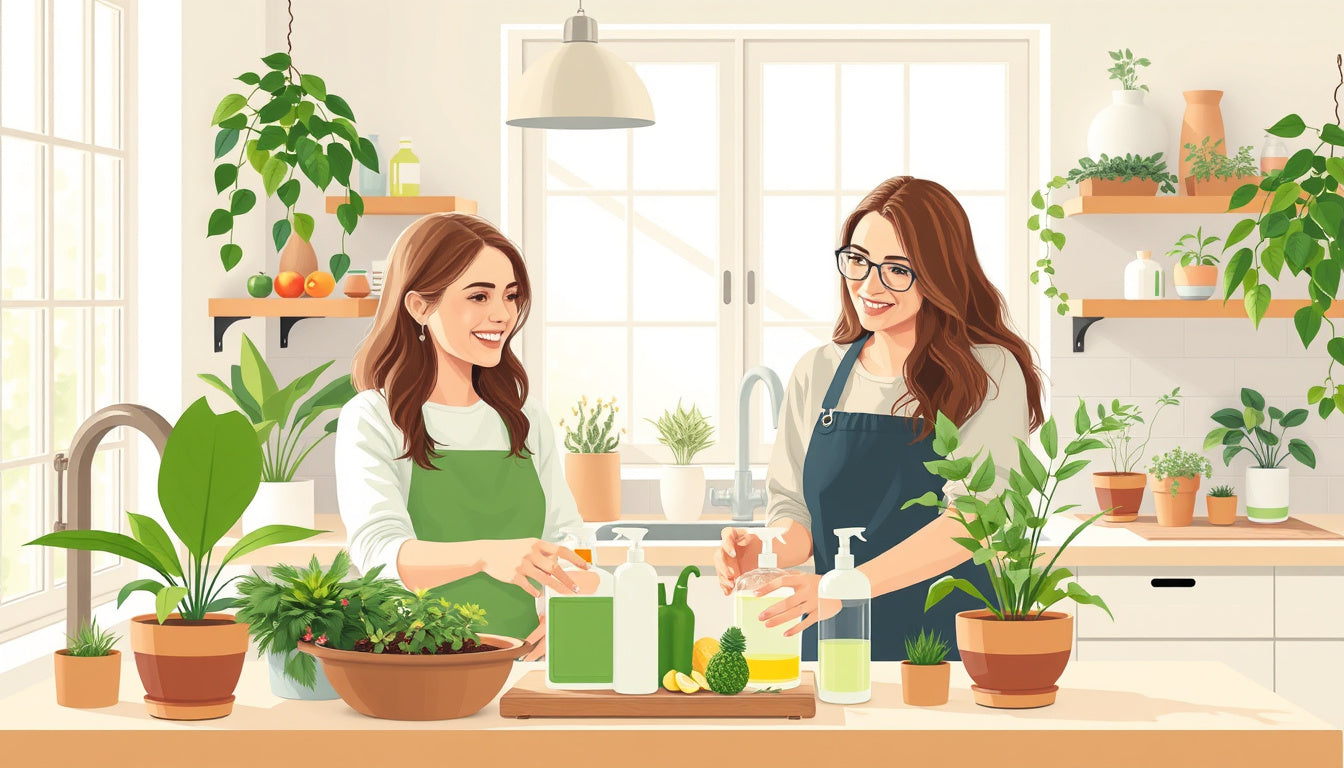 Eco-Friendly Revolution: Two Sisters Pioneering Sustainable Wellness Through Organic Cleaning Products