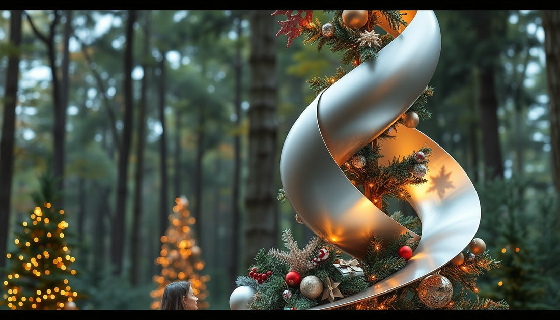 Unveiling the Spiral Eco3: A Silver Award-Winning Sustainable Christmas Tree Redefining Eco-Friendly Holiday Decor