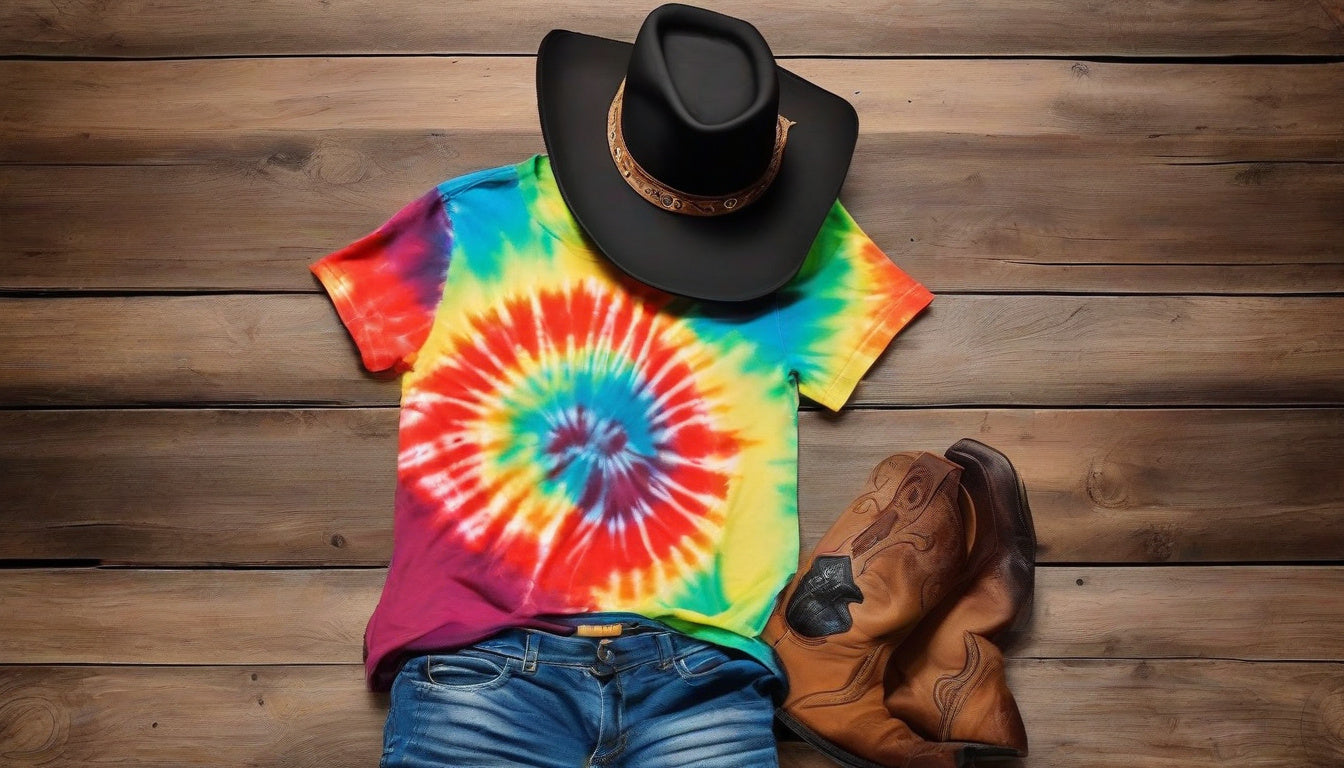 Ultimate Guide to Tie-Dye Cowboy T-Shirts: How to Style and Stand Out in Western Fashion