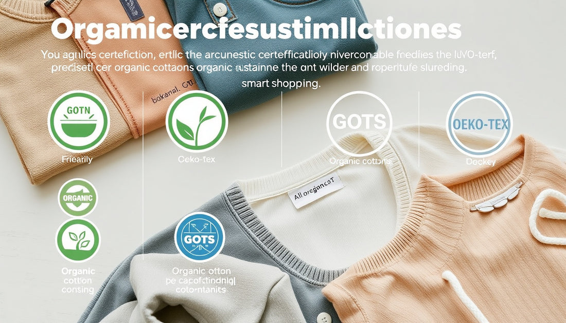 What Smart Shoppers Need to Know About Organic Certifications in Sustainable Clothing