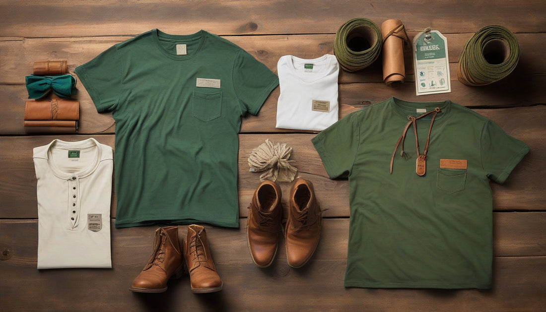 Combat Shrinkage with GOTS Certified Rustic Tees in Luxe Green Style