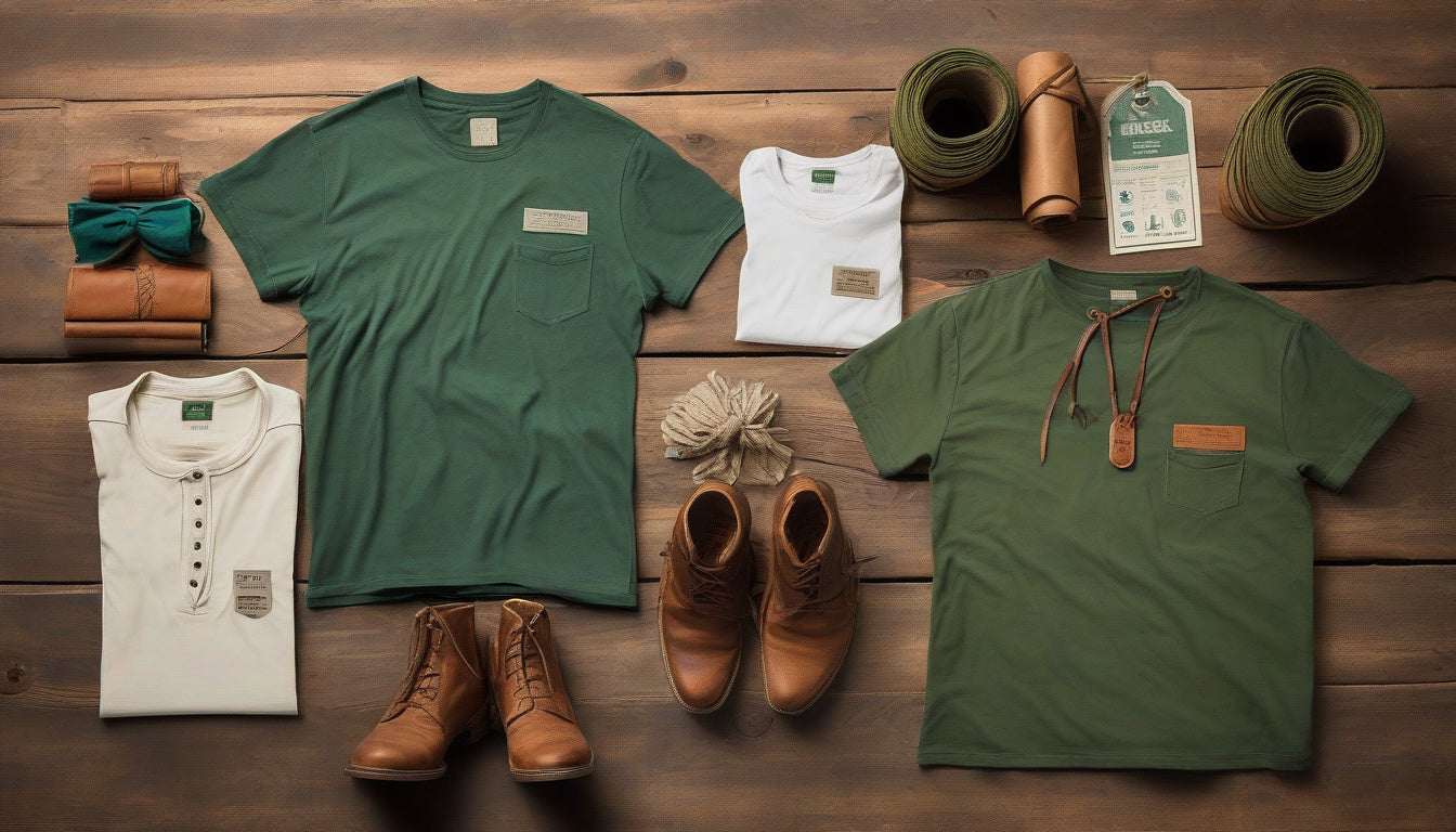 Combat Shrinkage with GOTS Certified Rustic Tees in Luxe Green Style
