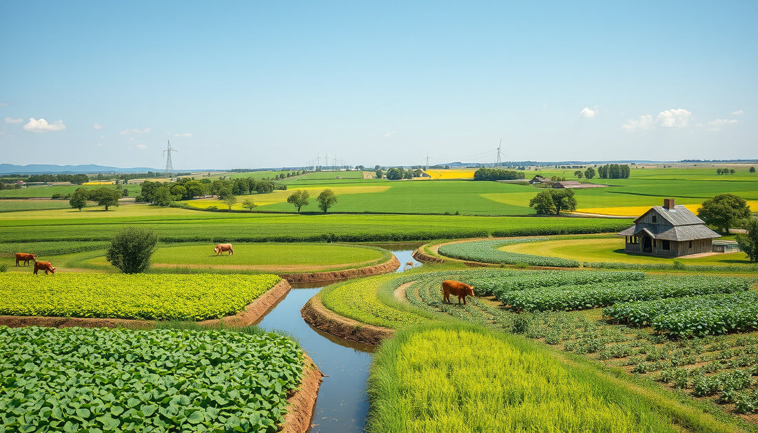 Harnessing Circular Economy in Agriculture: The Promise of Integrated Organic Farming for Sustainable Food Security