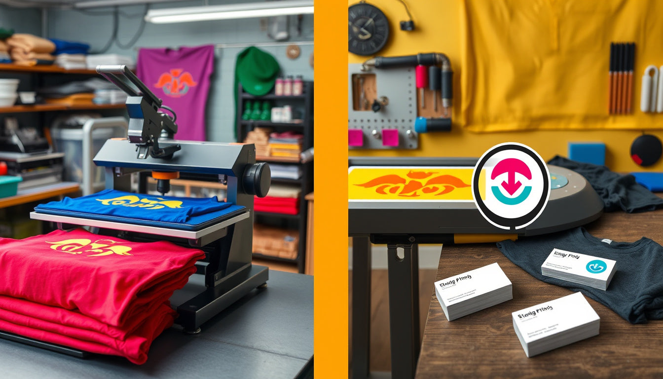Pros and Cons of Heat Press vs. Screen Print