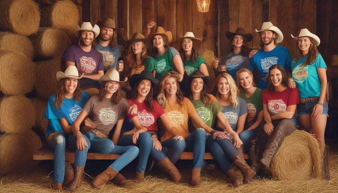 Unleash Fun and Friendship with Custom Barn Party T-Shirts!