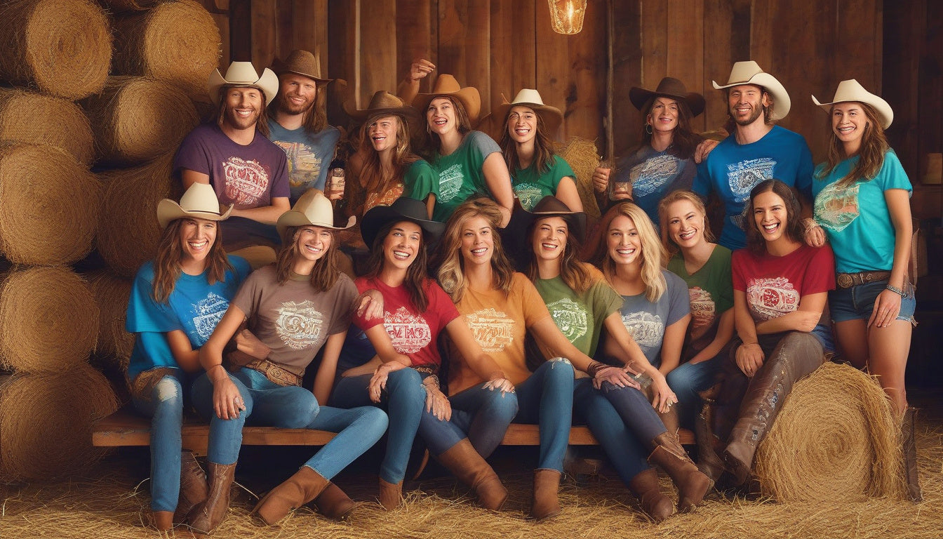 Unleash Fun and Friendship with Custom Barn Party T-Shirts!