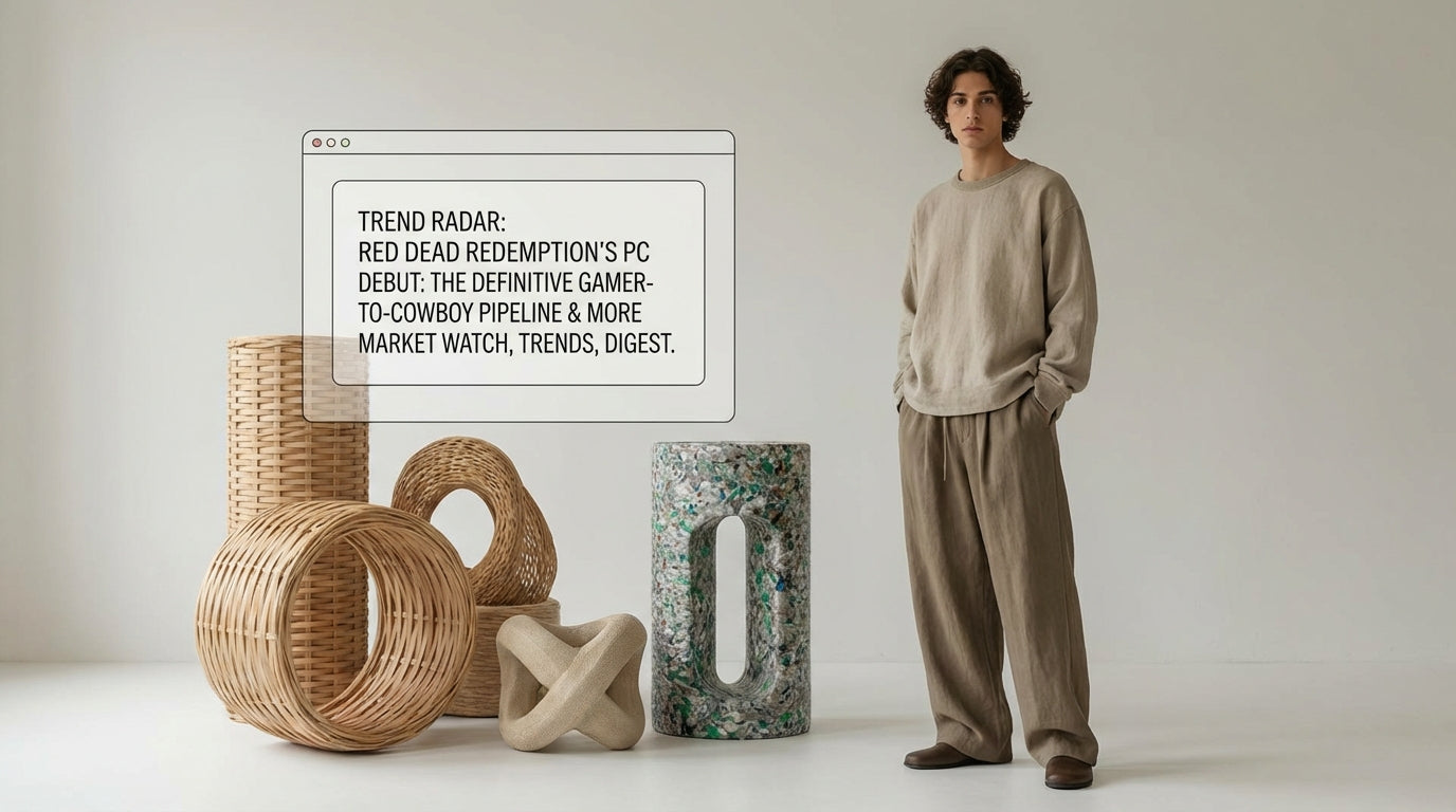 Trend Radar: Red Dead Redemption's PC Debut & The Rise of Neo-Western Streetwear