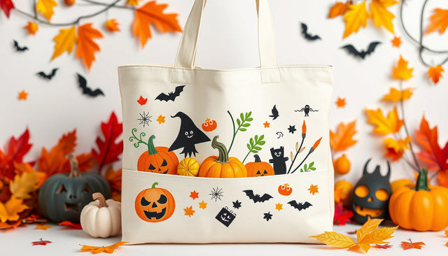 Embrace Halloween Sustainably: The Ultimate Spooky Eco Tote Guide