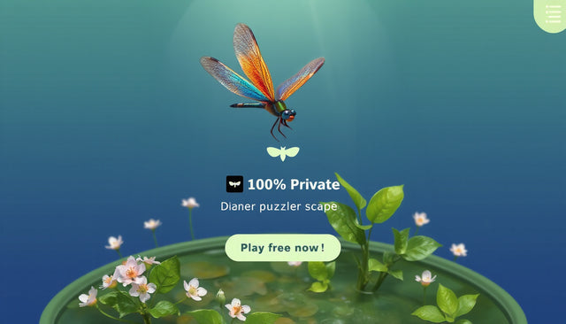 Dragonfly Crush: a private browser game for quick resets