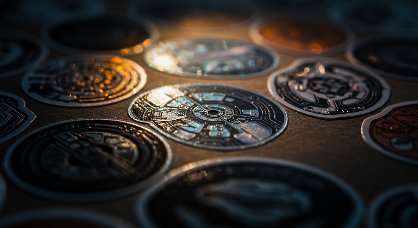 Next-Gen Custom Stickers Featuring Rainbow-Like Reflective Power