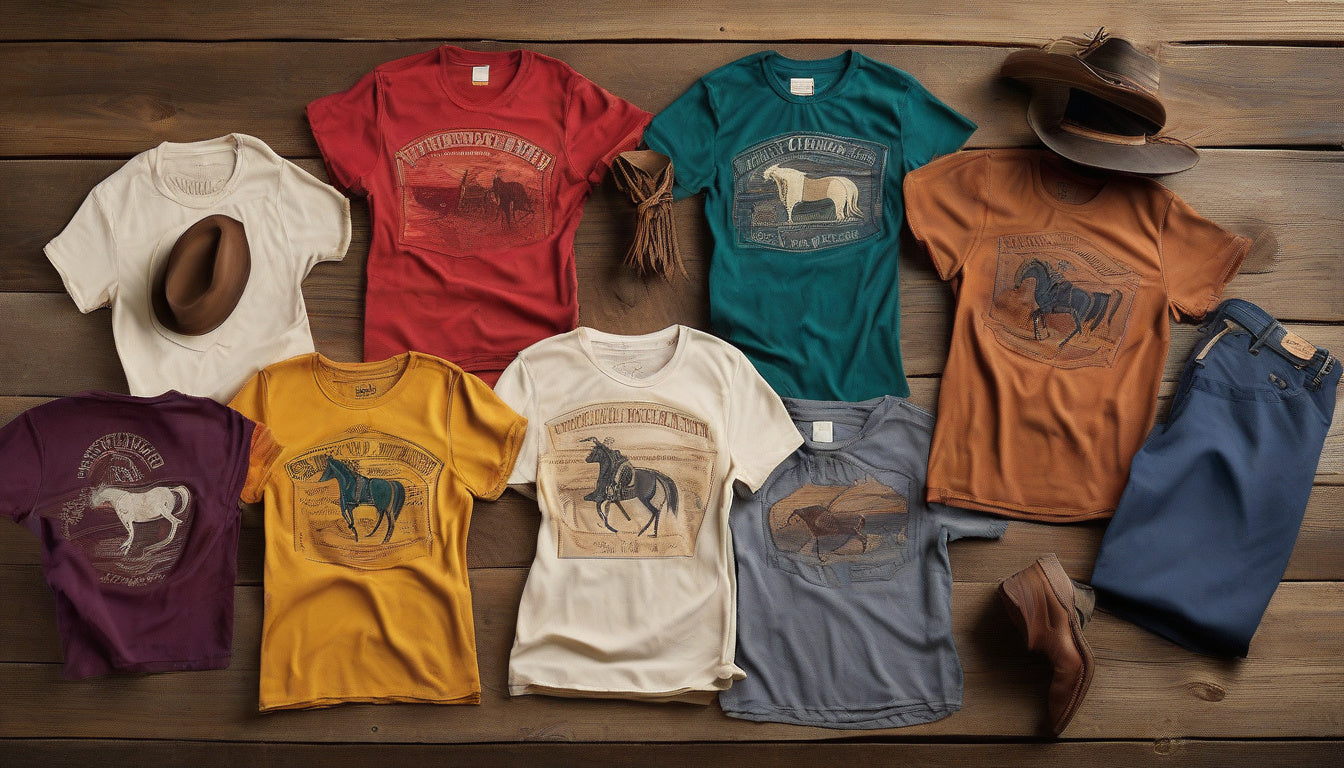 Stylish and Bold: The Ultimate Guide to Colorblock Western T-Shirts