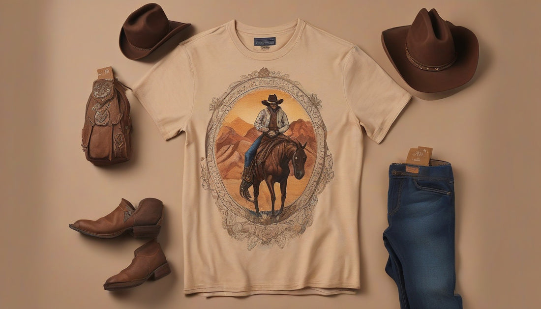 Fashion Fusion: Explore the Allure of Embroidered Cowboy Renaissance T-Shirts
