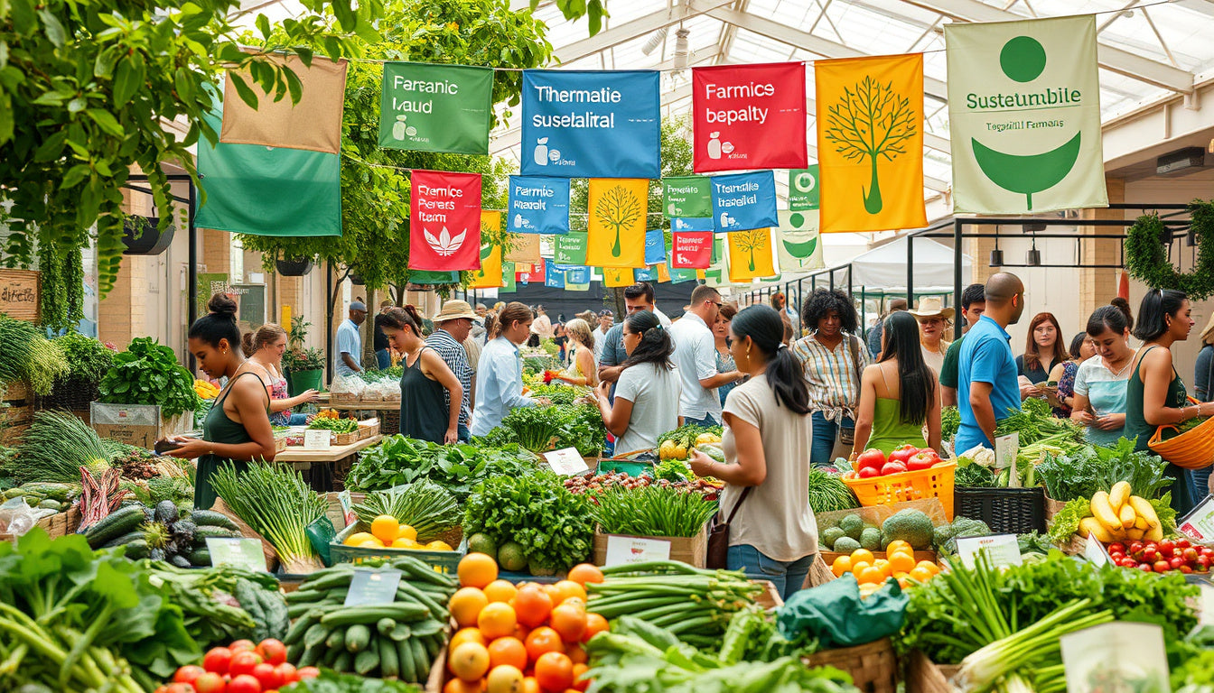 “Going Green: The Rise of the Sustainable Food Market and the Future of Organic Choices”