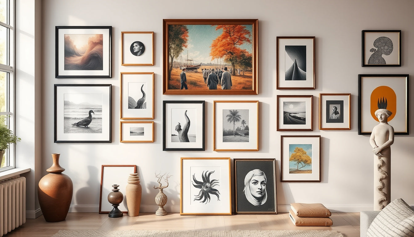 Transform Your Walls: The Right Way to Hang Art for Stunning Results!