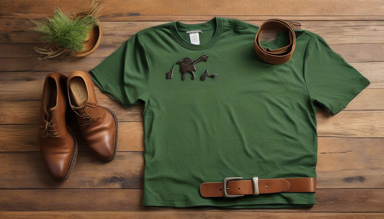 Discover Luxe Green Style: Affordable Organic Tee That Feels Premium