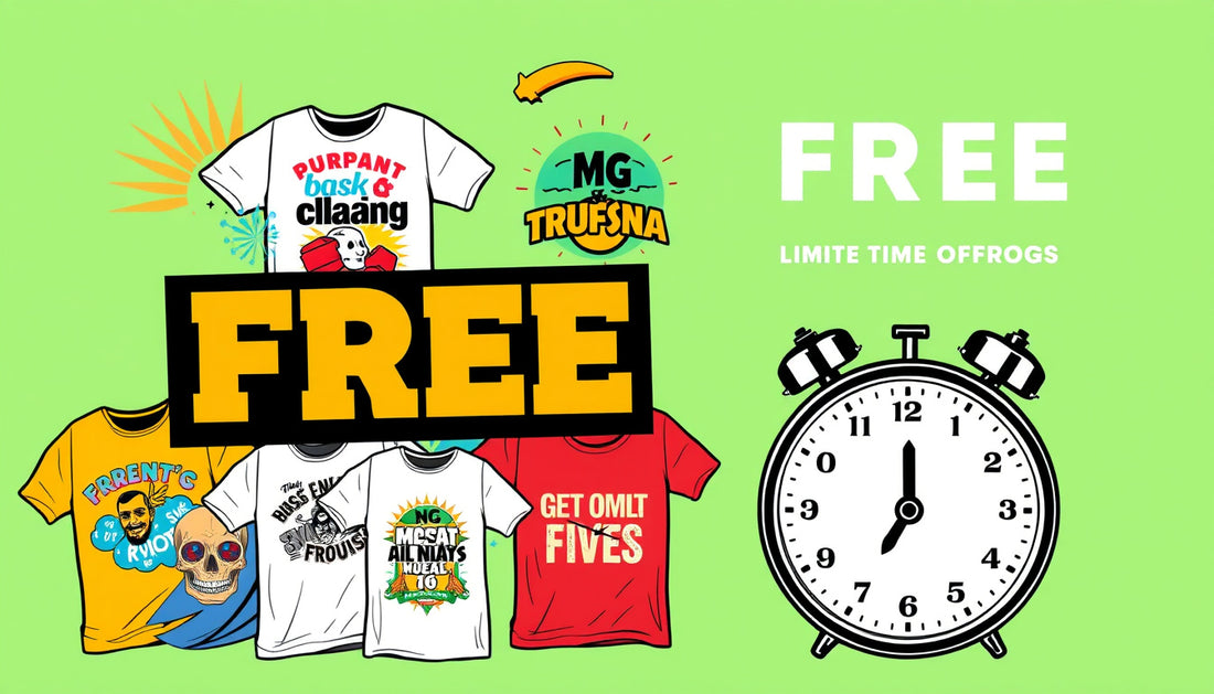 Unlock Your Creativity: Grab Your FREE Custom T-Shirt Design Before Time Runs Out!