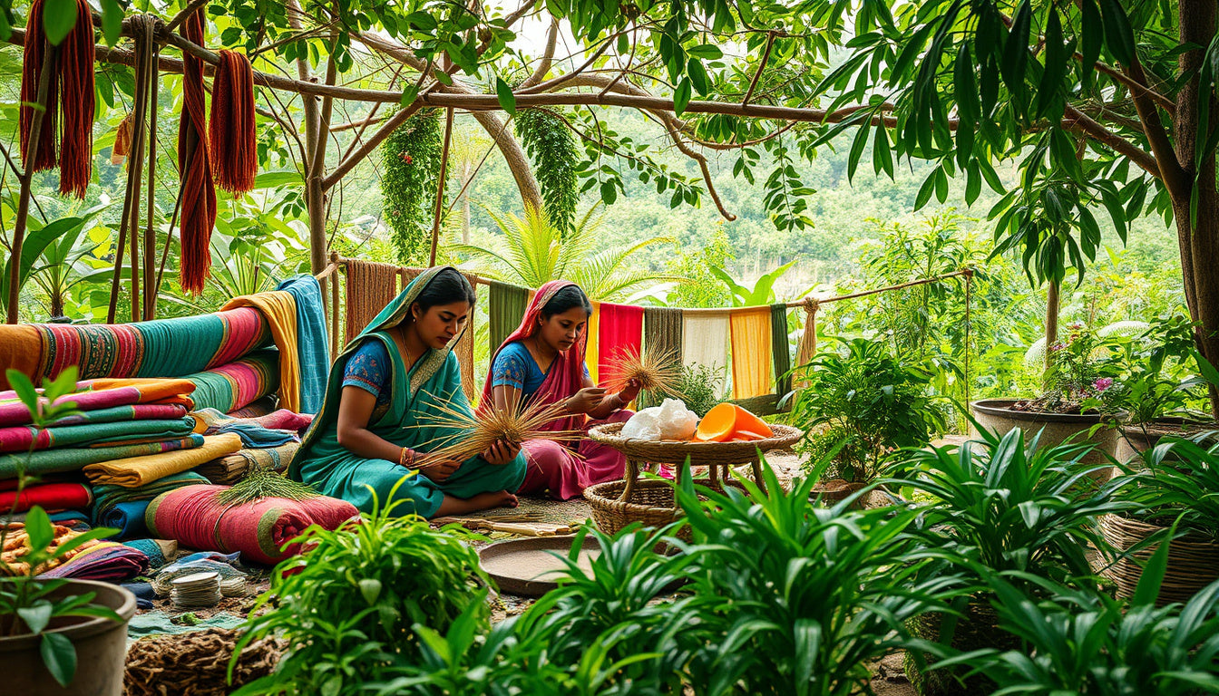 Sustainable Textiles in India: Innovating for a Greener Future