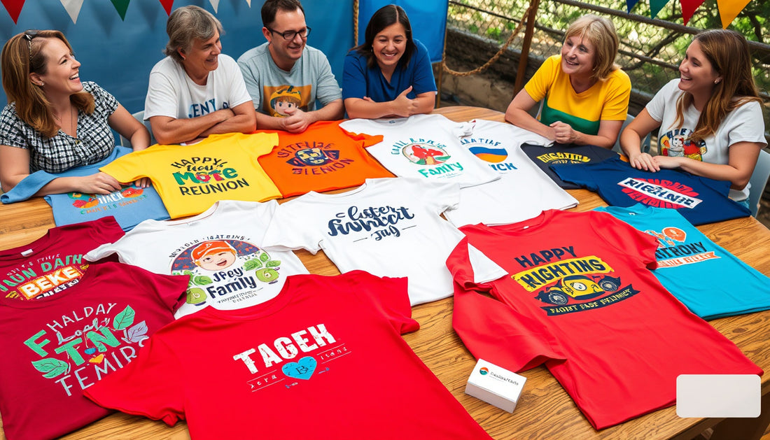 T-Shirt Printing for Reunions on a Budget