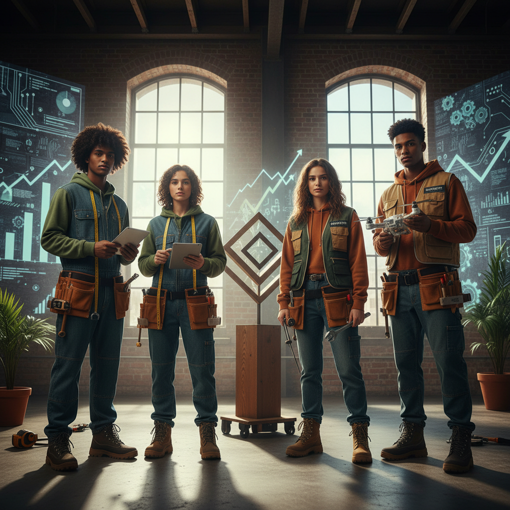 The Toolbelt Generation: How AI Anxiety and the Crave for Authenticity are Reshaping Sustainable Workwear