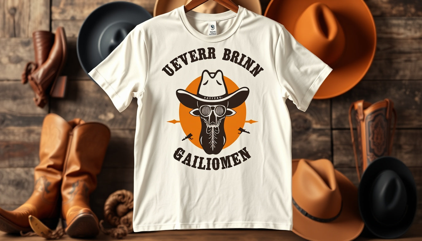 The Internet's Hottest Western Tee: Limited Edition Alert!