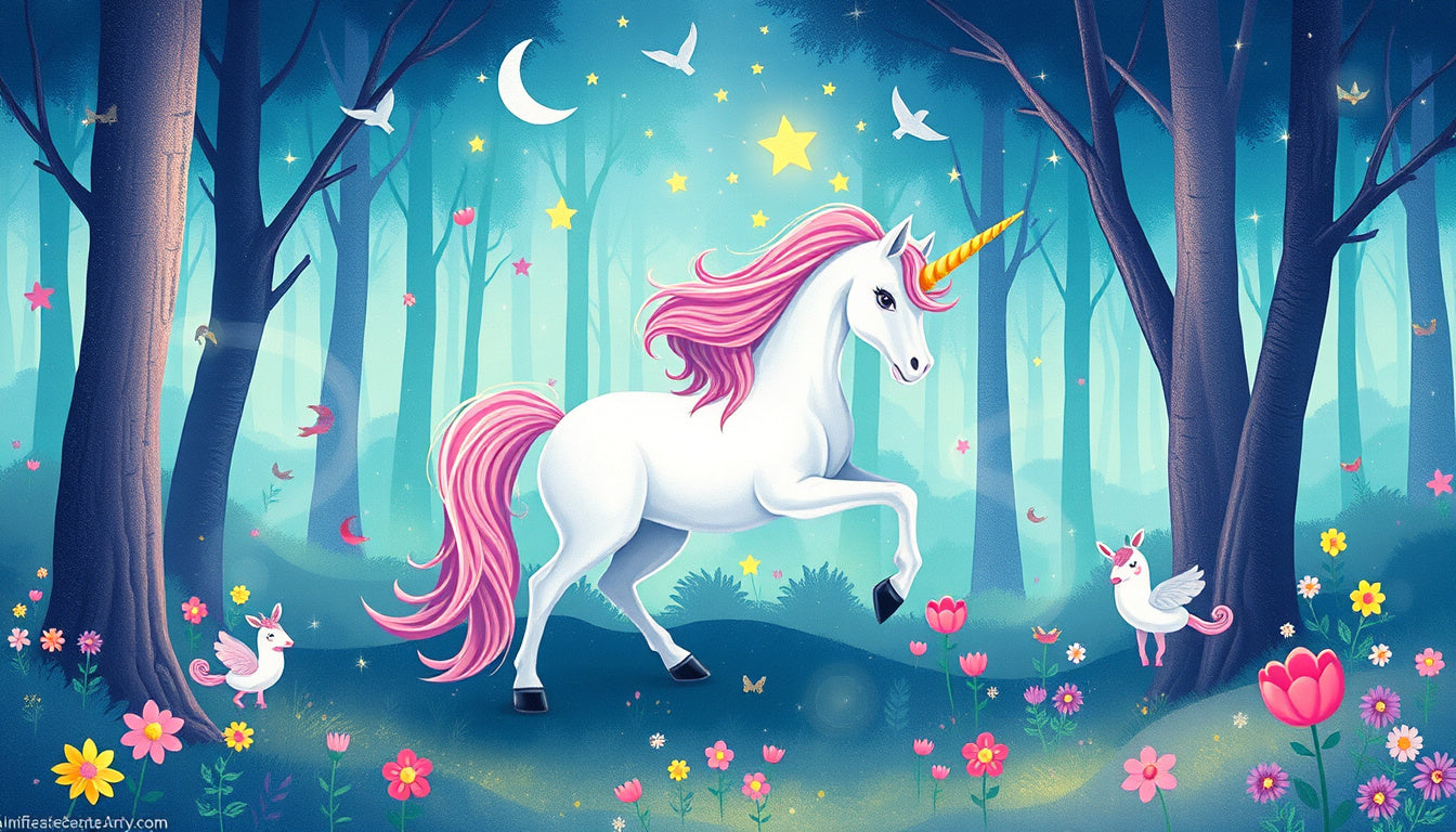 Discover the Enchantment: Why This Limited Edition Unicorn Print is Captivating Art Lovers Everywhere!