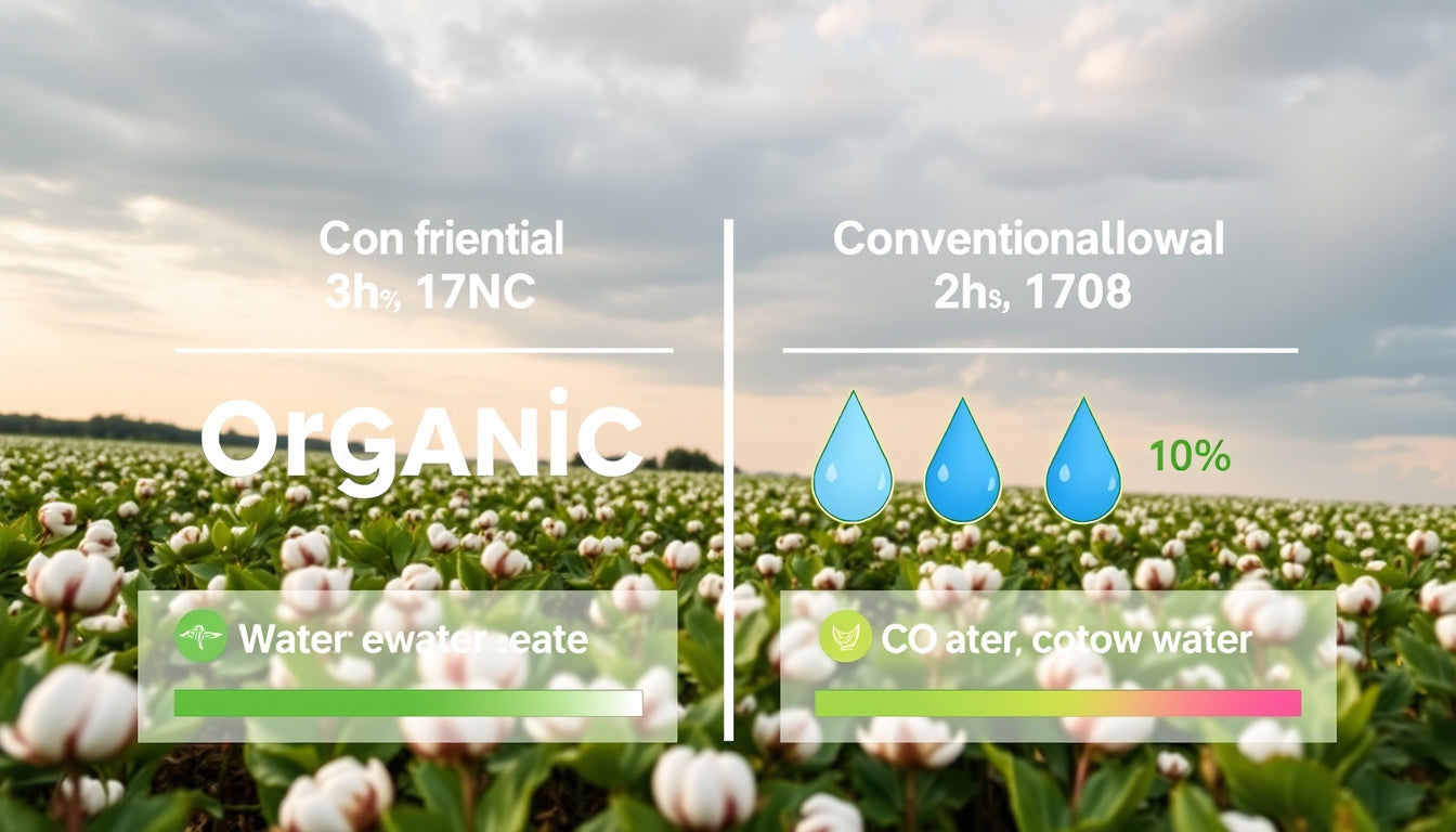 Low-Water Cotton: Sustainable Production with Reduced Carbon Footprint