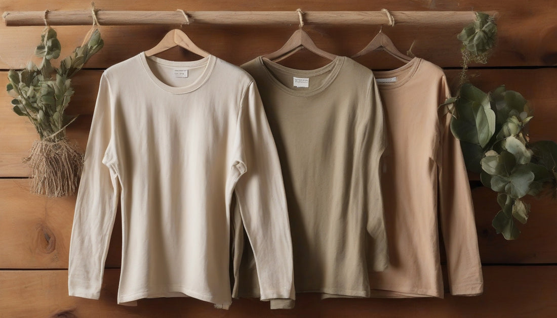 Sustainable Style: Discover the Comfort and Beauty of Organic Cotton Long Sleeve Tees
